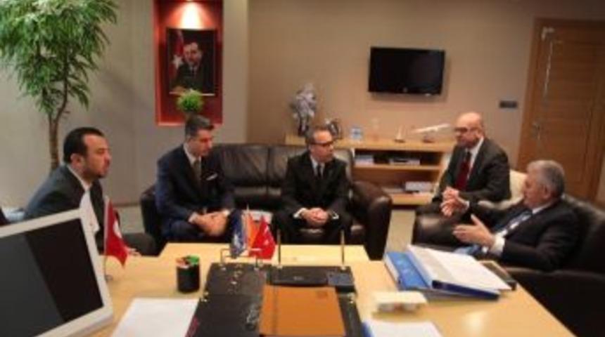 Binali Yıldırım Altay Ve Karşıyaka Başkanlarını Kabul Etti