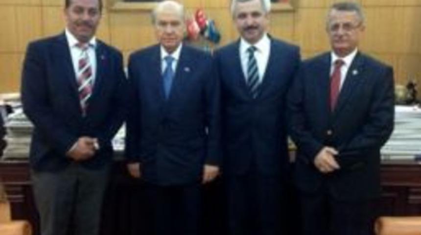 Mhp Ergene Adayı Cebeci, Bah&ccedil;eli İle Bir Araya Geldi