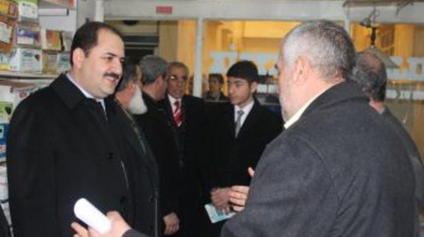 Haluk Arslan Esnaf ile Buluştu