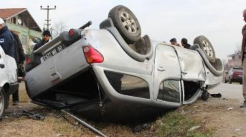 &Ccedil;arşamba'da Trafik Kazası