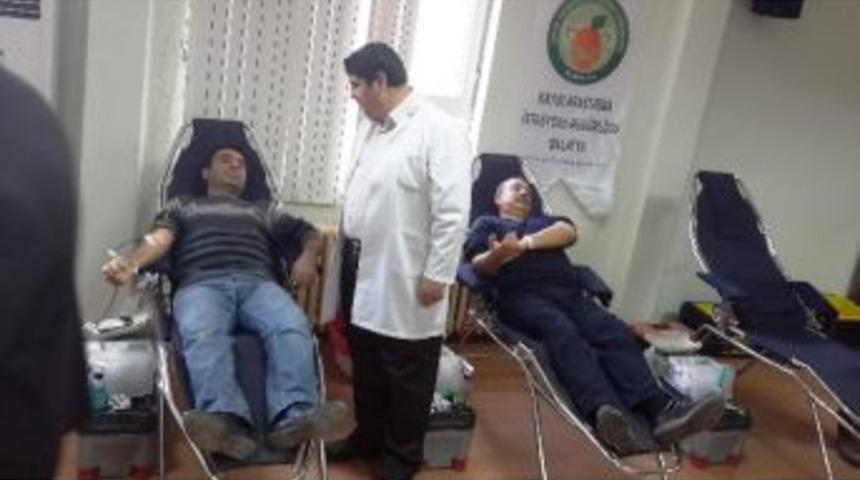 Malatya Kayısı Araştırma İstasyonu’ndan Kan Kampanyasına Destek