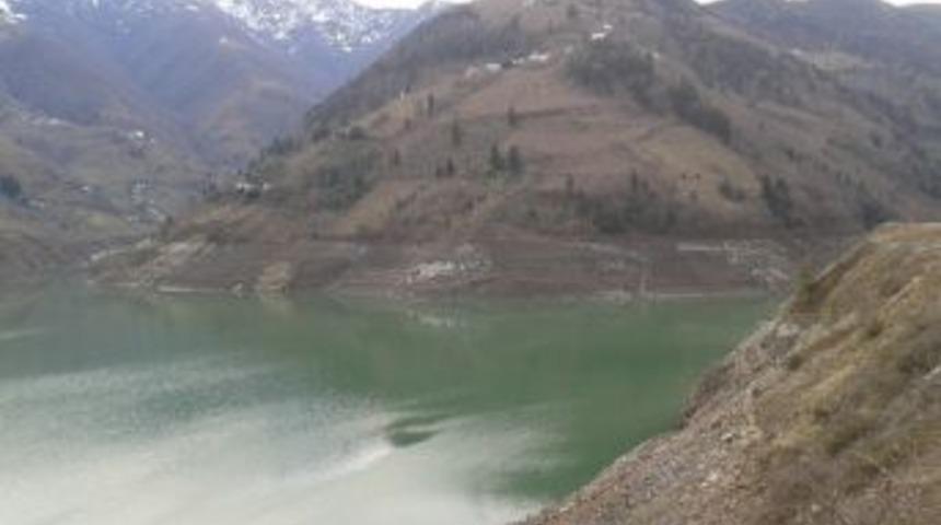 Trabzon'un İ&ccedil;me Suyu İhtiyacının Karşılayan Atasu Barajı'nın Doluluk Oranında D&uuml;ş&uuml;ş