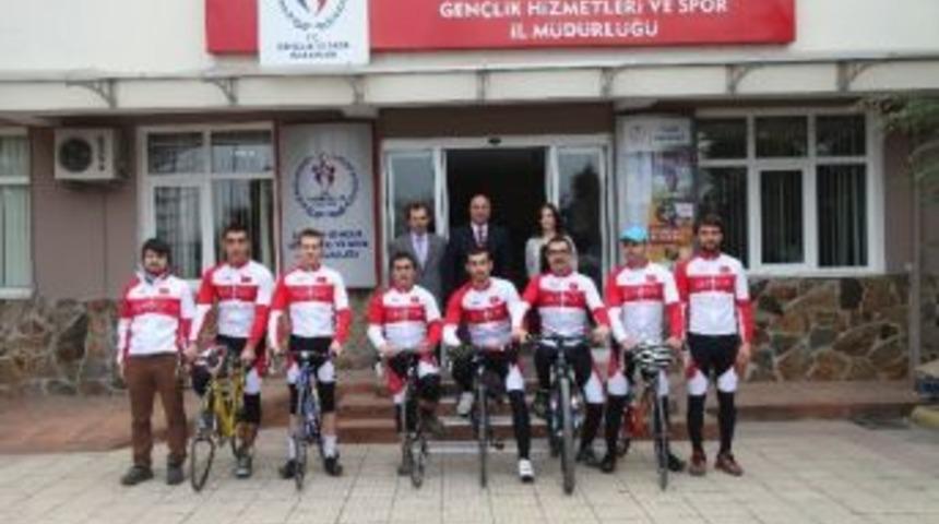 Bisiklet Kul&uuml;b&uuml;nden &Ouml;zyurt'a Ziyaret