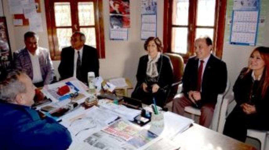 Ak Parti Aydın Milletvekili Semiha &Ouml;y&uuml;ş, S&ouml;ke&rsquo;de İncelemelerde Bulundu