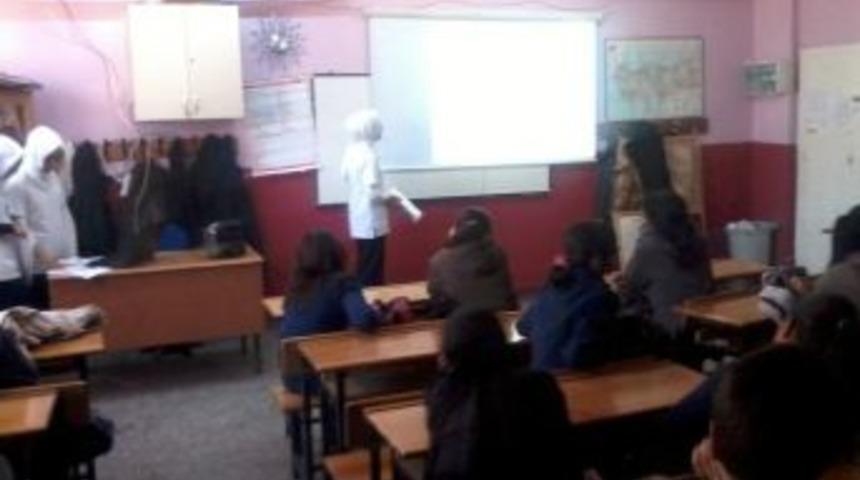 &Ouml;ğrenciler Emsallerine Veremi Anlattı