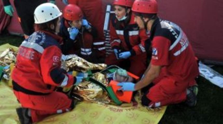 İzban&rsquo;da Yangın Tatbikatı