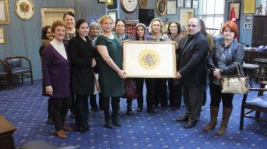 Kurs &Ouml;ğrencilerinden Başkan Vekiline Ziyaret