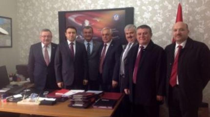 Vadi Başkanları, İ&ccedil;işleri Bakanlığı Genel Sekreteri Işın'ı Ziyaret Etti