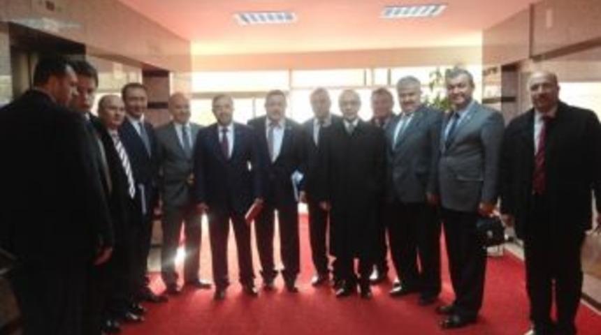 Vadi Başkanları Ulaştırma Bakanı Elvan&rsquo;ı Ziyaret Etti