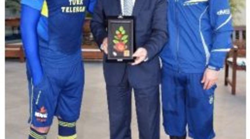 Expo 2016 Antalya Ajansı Genel Sekreteri Selami G&uuml;lay, &Uuml;&ccedil; B&uuml;y&uuml;kleri Ziyaret Etti