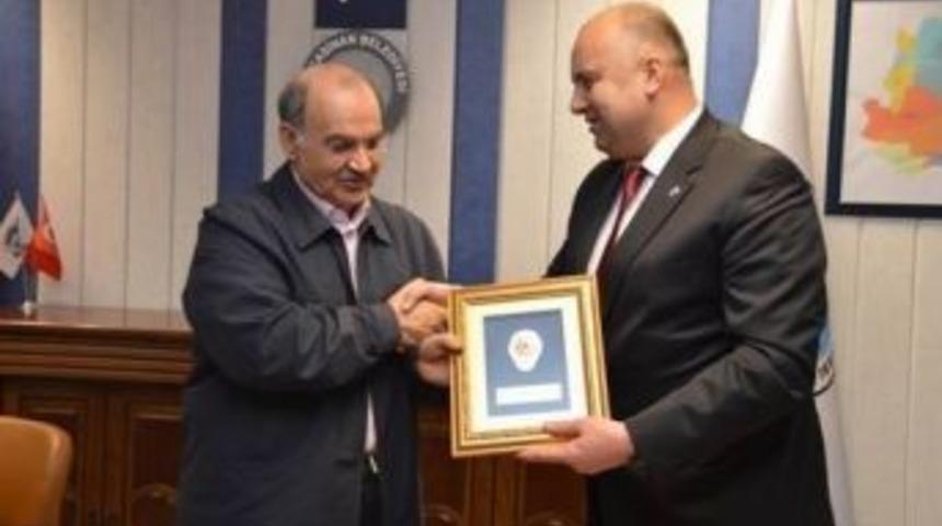 Kocasinan Belediyesi&rsquo;ne Emniyet M&uuml;d&uuml;rl&uuml;ğ&uuml;&rsquo;nden Teşekk&uuml;r Beratı