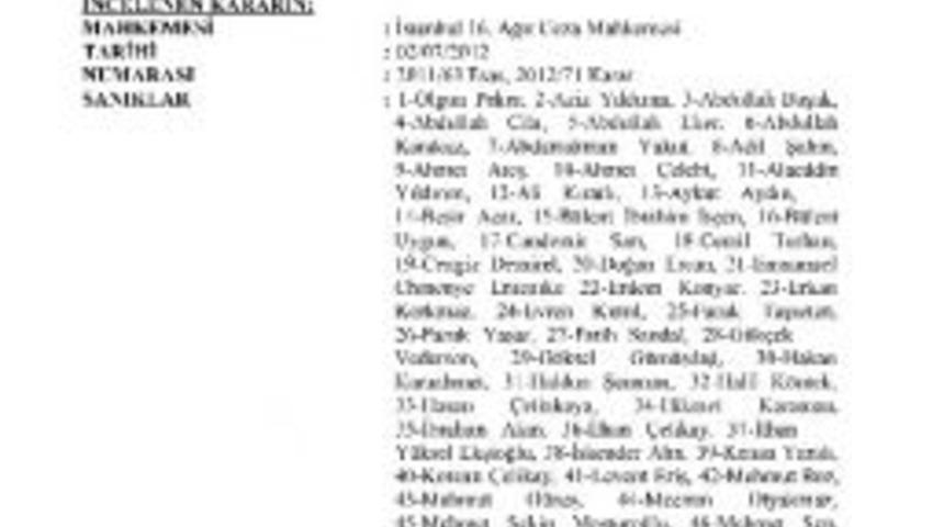 Yargıtay&rsquo;dan Şike Davası Kararı