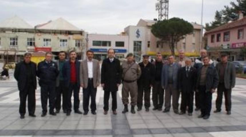 Kaymakam Erdem&rsquo;den Muhtarlar Derneği'ne Ziyaret