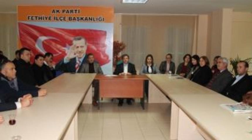 Ak Parti Fethiye&rsquo;de G&ouml;rev Dağılımı Yaptı