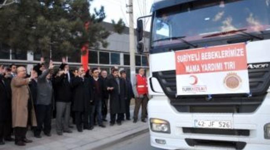 Afyonkarahisar Belediyesi'nden Suriye’ye Dev Yardım