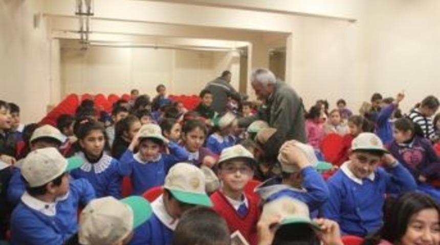 Kars Orman İşletme M&uuml;d&uuml;rl&uuml;ğ&uuml;&rsquo;nden İlk&ouml;ğretim Okullarına Eğitim &Ccedil;alışması