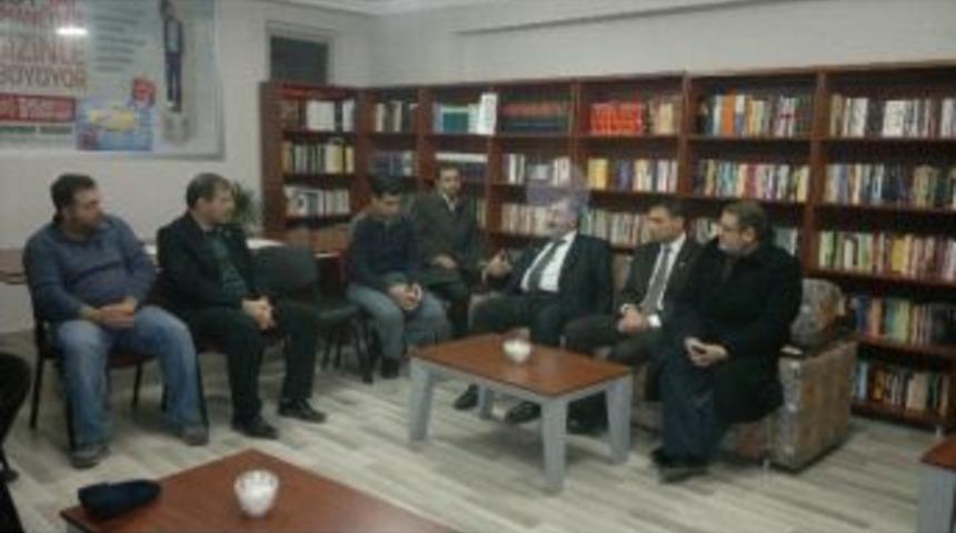 Saadet Partisi Van B&uuml;y&uuml;kşehir Belediye Başkan Adayı Ihh'yı Ziyaret Etti