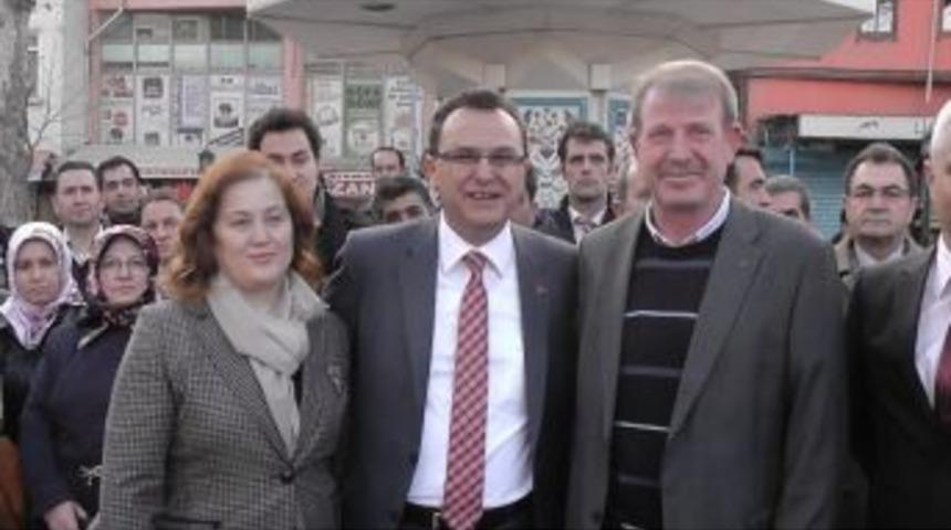 Başkan Adayı Şensoy, Esnaf Ziyaretlerini S&uuml;rd&uuml;r&uuml;yor