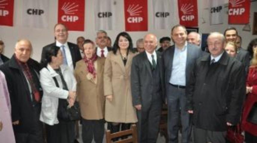 Chp S&uuml;leymanpaşa Belediye Başkan Adayı Ekrem Eşkinat&rsquo;ın Se&ccedil;im B&uuml;rosu A&ccedil;ılışı Yapıldı