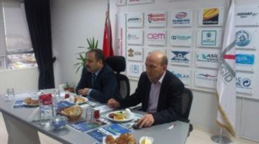 &Ccedil;orlu Sgk M&uuml;d&uuml;r&uuml; Altındağ Tagid&rsquo;de Bilgilendirme Toplantısı D&uuml;zenledi