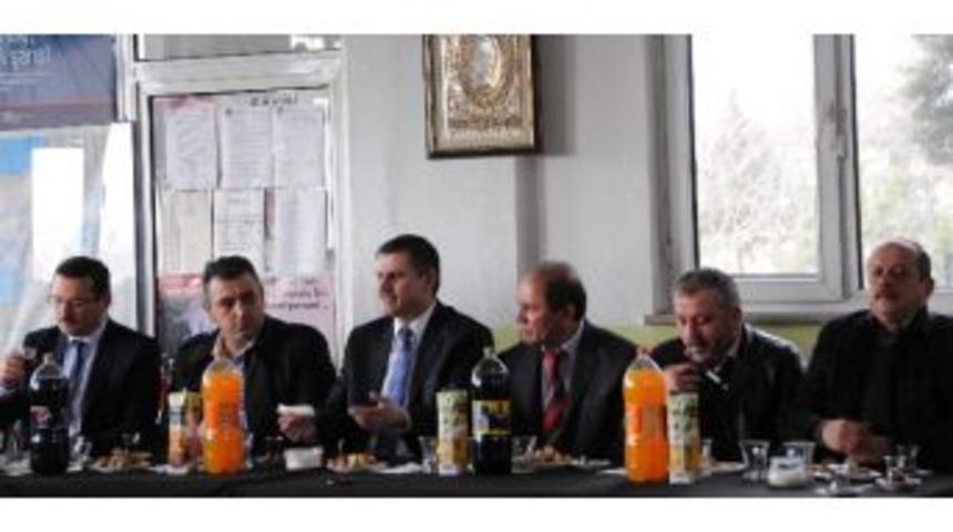 Başkan Aydınlı Kamyoncularla Buluştu