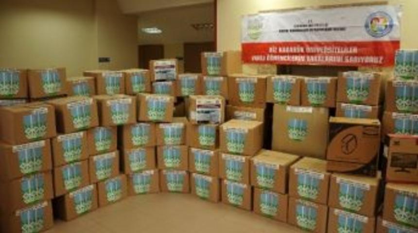 Kb&uuml; &Ouml;ğrencileri Vanlı &Ouml;ğrencilerin Yaralarını Sarıyor