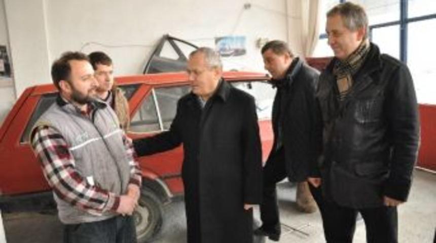 Ceylan&rsquo;dan Sanayi Esnafına Ziyaret