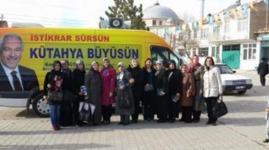 Ak Partili Kadınlar Parmak&ouml;ren Mahallesi'nde