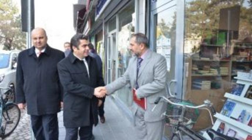 Vali D&uuml;zg&uuml;n&rsquo;den Esnaf Ziyaretleri