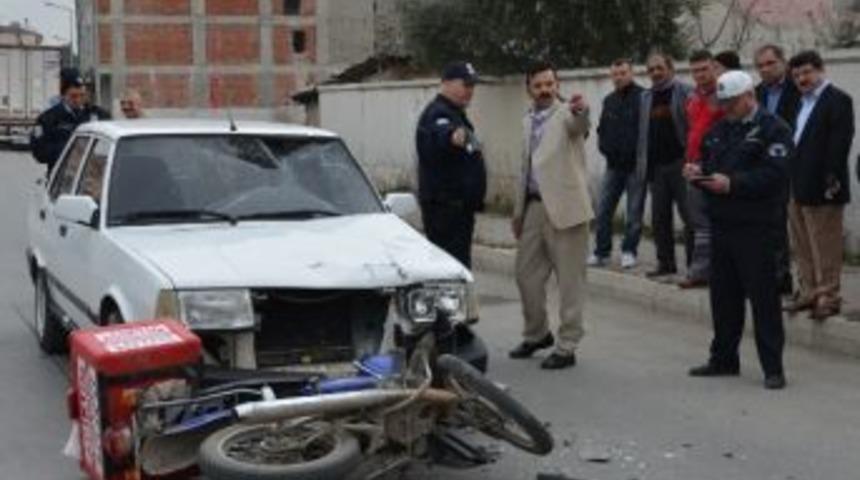 Bafra&rsquo;da Kaza: 2 Yaralı