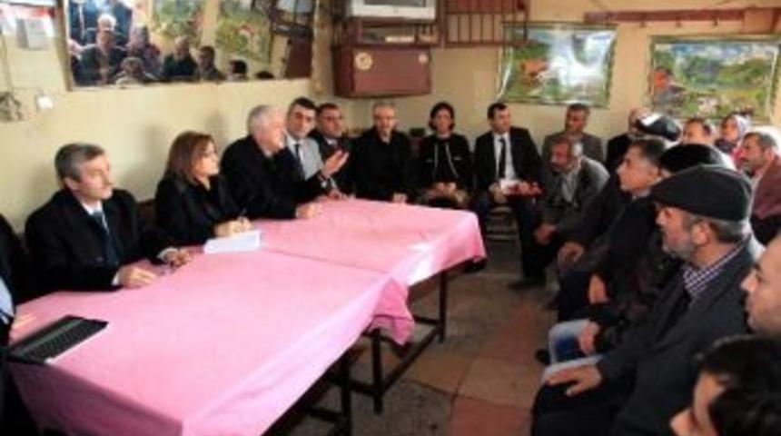Şahin Ve Tahmazoğlu, Eski K&ouml;y Olan Yeni Mahalleleri Ziyaret Etti