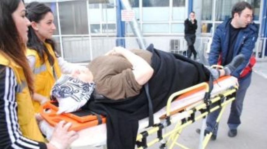 Pikniğe Giden Kadın Kazada Yaralandı