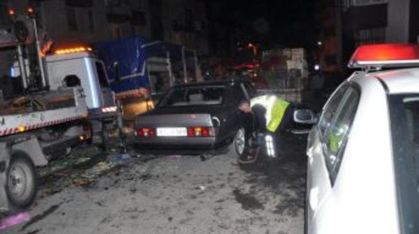 "Dur" Ihtarına Uymadı Kaza Yaptı