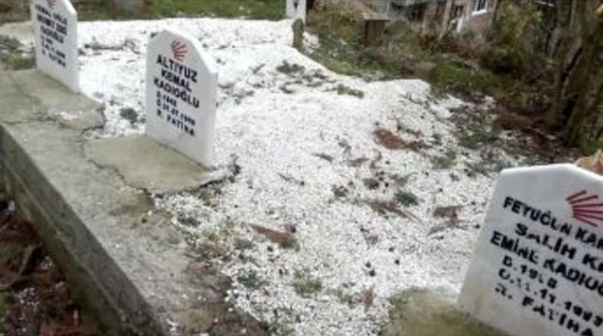 Mezar Taşlarına Chp M&uuml;hr&uuml;