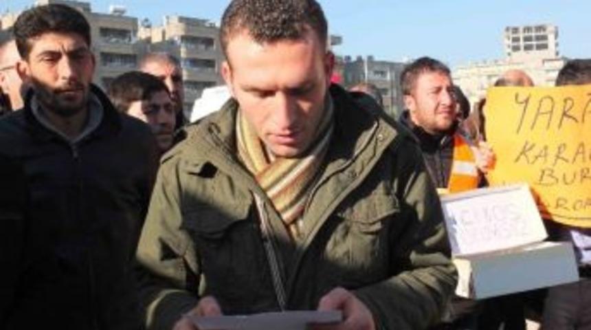 Karayolları Taşeron İş&ccedil;ileri Eylemde