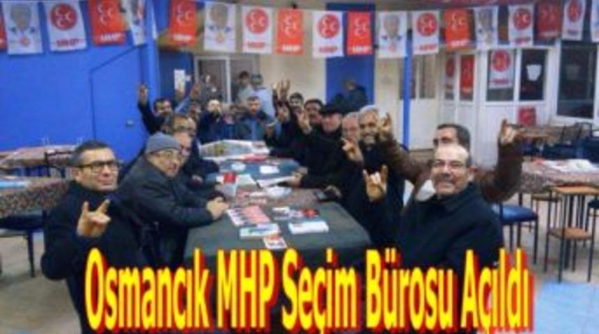Osmancık MHP Se&ccedil;im B&uuml;rosu A&ccedil;ıldı