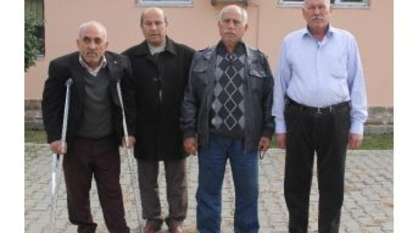 Şehit Aileleri Derneği'nin Klimalarını &Ccedil;aldılar