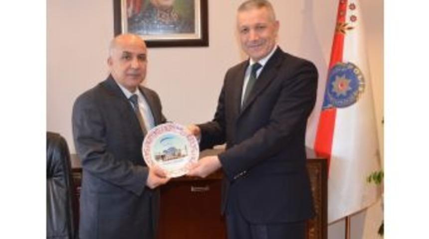 Aksaray Sgk&rsquo;dan Emniyet M&uuml;d&uuml;r&uuml; Aslan'a Ziyaret