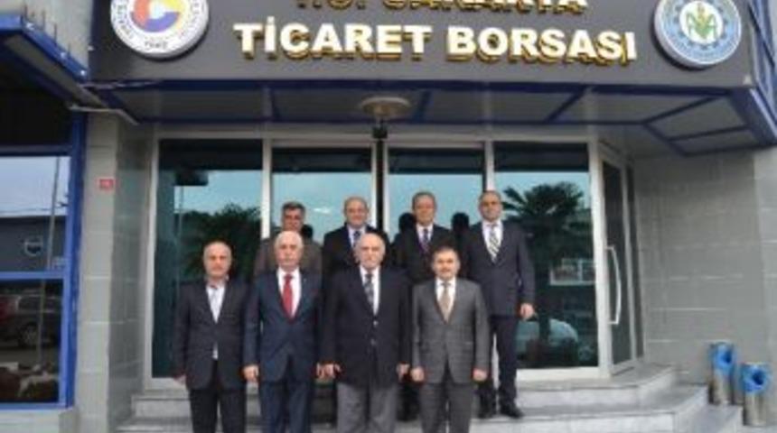 Eski Sanayi Ve Ticaret Bakanı Ali Coşkun Stb&rsquo;yi Ziyaret Etti