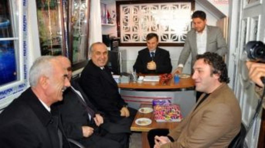 Suşehri Kaymakamı Per&ccedil;i İşyeri A&ccedil;ılışına Katıldı