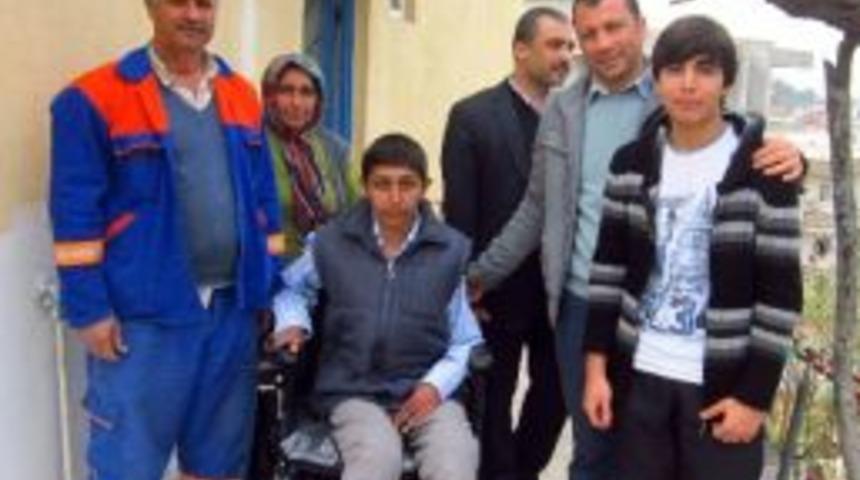 &Ccedil;ağlayan Anadolu Lisesi&rsquo;nden Engelli Vatandaşa Ak&uuml;l&uuml; Ara&ccedil;&rlm;