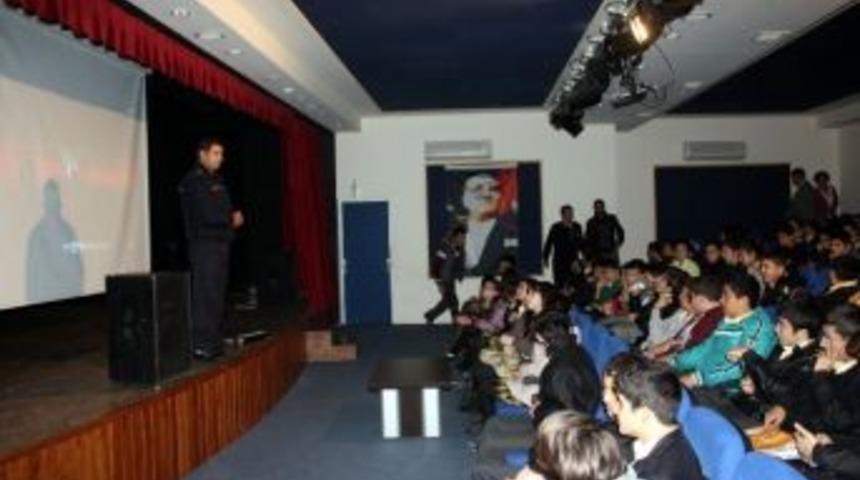 Dat&ccedil;a Polisinden &Ouml;ğrencilere Bilgilendirme