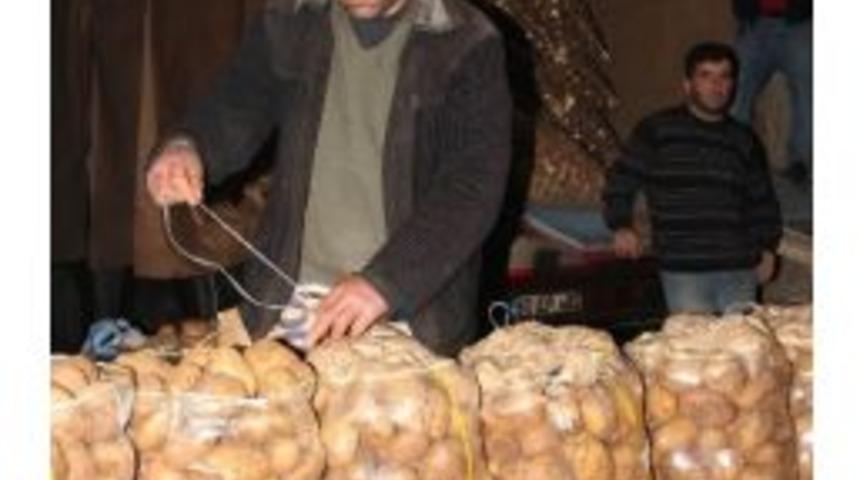 (&ouml;zel Haber) Patates Fiyatları D&uuml;ş&uuml;şe Ge&ccedil;ti