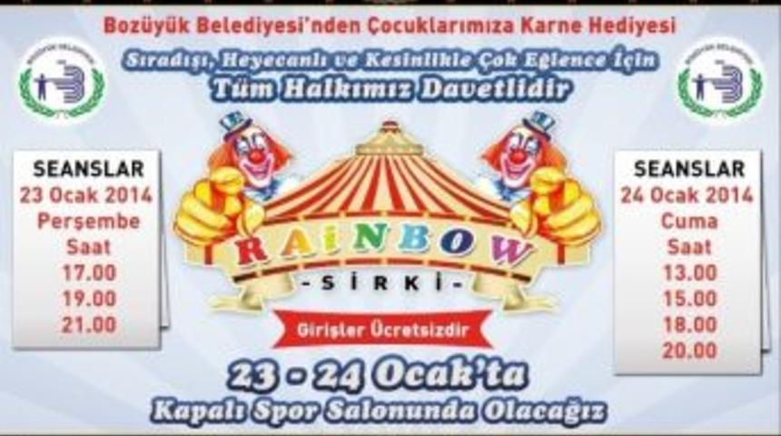 Boz&uuml;y&uuml;k Belediyesi&rsquo;nden &Ouml;ğrencilere Karne Hediyesi