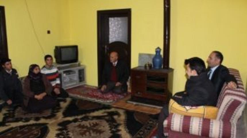 Yazıhan&rsquo;da &Ouml;ğrenci Ailelerine Ziyaret