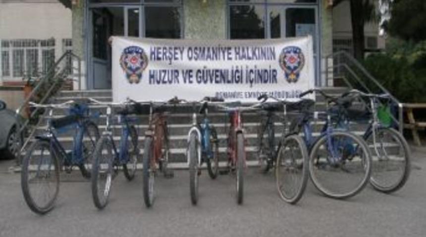 Bisiklet Hırsızı Tutuklandı