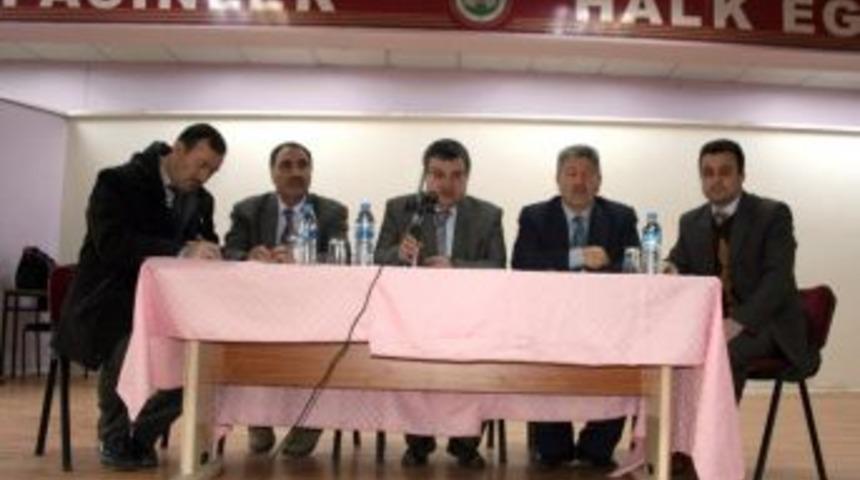 Pasinler'de Milli Eğitim D&ouml;nem Değerlendirme Toplantısı Yapıldı