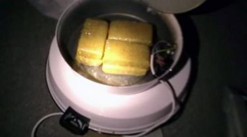 Elektrikli Sobanın İ&ccedil;inde 6 Kilo 220 Gram Eroin Ele Ge&ccedil;irildi