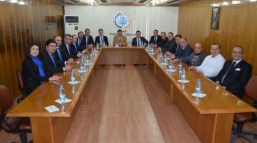 S&ouml;giad Ve Zıraat Bankasınsan Tıcaret Odası'na Ziyaret