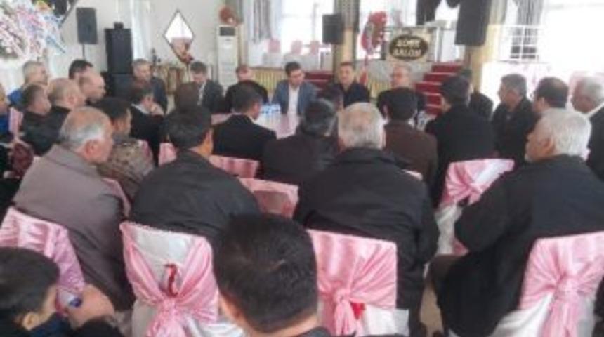 Kutlu, Toki Sakinleri İle Bir Araya Geldi